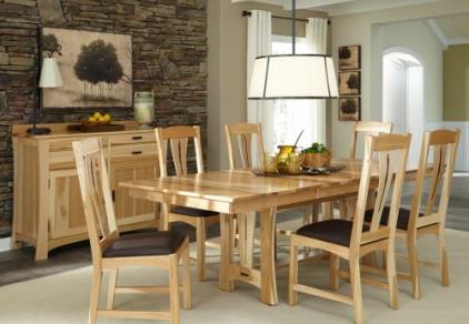 hickory dining table