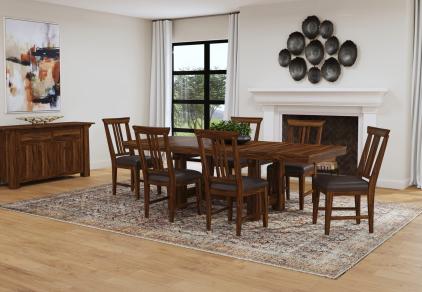 mahogany table set