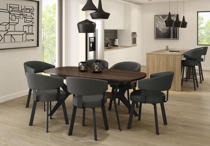 mid-century modern dining set